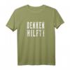 Denken Hilft T-Shirt – Witziges Spruch-Shirt gegen Ignoranz & für mehr Nachdenken, ideal als Geschenk für Reflektierte
