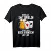 Bin am Skat spielen Skatspieler T-Shirt – Lustiges Design für den Skatabend und den Skatverein