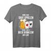 Bin am Skat spielen Skatspieler T-Shirt – Lustiges Design für den Skatabend und den Skatverein