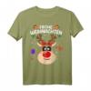 Lustiges Rentier Weihnachts-Shirt für Damen und Herren - Weihnachtsoutfit, Pyjama & Geschenkidee für Kinder, Partner & Freunde