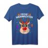 Lustiges Rentier Weihnachts-Shirt für Damen und Herren - Weihnachtsoutfit, Pyjama & Geschenkidee für Kinder, Partner & Freunde