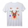 Lustiges Rentier Weihnachts-Shirt für Damen und Herren - Weihnachtsoutfit, Pyjama & Geschenkidee für Kinder, Partner & Freunde