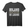 Lustiges Vorname Roland T-Shirt – Personalisiertes Geschenk für Männer, Kinder und Jungen mit Namen Roland