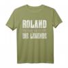 Lustiges Vorname Roland T-Shirt – Personalisiertes Geschenk für Männer, Kinder und Jungen mit Namen Roland
