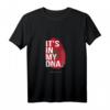 Es ist in meiner DNA - Marokkaner T-Shirt mit Fingerabdruck, Herkunft & Kultur, perfektes Geschenk zum HapMonkey für stolze Marokkaner