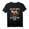 Weckt mich wenn es Geschenke gibt Weihnachten T-Shirt – Lustiges Faultier Weihnachtsoutfit für Feiertage und Geschenke