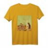 Lustiges Katzenkunst T-Shirt mit Van Gogh Sonnenblumen - Pop-Art Katzenmotive für Katzenliebhaber & Kunstfans