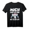 Mich gibt es nur mit Elefant lustiges Sprüche T-Shirt – Perfektes Geschenk für Tierliebhaber, Safari-Fans & Tierschützer