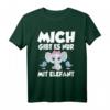 Mich gibt es nur mit Elefant lustiges Sprüche T-Shirt – Perfektes Geschenk für Tierliebhaber, Safari-Fans & Tierschützer