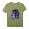 Sugar Skull Blumen Tag der Toten Dia Muertos T-Shirt – Perfektes Geschenk für Día de los Muertos Fans, Halloween & Geburtstage für Männer, Frauen & Kinder