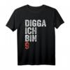 Digga ich bin 9 Jahre T-Shirt – Lustiges Geburtstagsgeschenk für Jungen und Mädchen zum 9. Geburtstag
