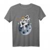 Astronaut Mond Universum Sterne T-Shirt – Für Weltraum- und Musikliebhaber, perfekte Geschenkidee zu Weihnachten & Geburtstag