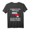 Costa Rica Flagge T-Shirt - Perfektes Geschenk für Urlauber, Fans & Menschen mit Wurzeln in Costa Rica