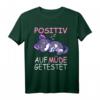 Lustiges Katzen Nachthemd mit Müde Spruch - Bequeme Pyjama für Katzenliebhaber, Damen, Herren & Kinder, Perfekt als Geschenk zum Geburtstag & Weihnachten