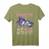 Lustiges Katzen Nachthemd mit Müde Spruch - Bequeme Pyjama für Katzenliebhaber, Damen, Herren & Kinder, Perfekt als Geschenk zum Geburtstag & Weihnachten