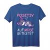 Lustiges Katzen Nachthemd mit Müde Spruch - Bequeme Pyjama für Katzenliebhaber, Damen, Herren & Kinder, Perfekt als Geschenk zum Geburtstag & Weihnachten