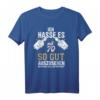 Ich hasse es mit 70 so gut auszusehen - Lustiges Geburtstags T-Shirt für 70 Jahre, Jahrgang 1953, Geschenkidee für Mann und Frau