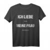 Lustiges Herren T-Shirt: Ich liebe es wenn meine Frau mich in Ruhe lässt – Vintage Stil, Perfekt für Valentinstag, Jahrestag & Geschenkideen für Ehemann & Partner