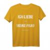 Lustiges Herren T-Shirt: Ich liebe es wenn meine Frau mich in Ruhe lässt – Vintage Stil, Perfekt für Valentinstag, Jahrestag & Geschenkideen für Ehemann & Partner