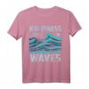 Glück kommt in Wellen, Surfen und Wellenreiten T-Shirt – Vintage Wellendesign für Surfer, Wassersportler & Strandliebhaber