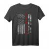 HapMonkey Anwalt T-Shirt mit USA-Flagge – Patriotisches Geschenk für Juristen, Familienfeste & nationale Feiern