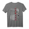 HapMonkey Anwalt T-Shirt mit USA-Flagge – Patriotisches Geschenk für Juristen, Familienfeste & nationale Feiern