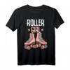 Roller Girl Rollschuh T-Shirt für Mädchen – Trendiges Geschenk für Freizeit, Verein & Geburtstag