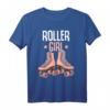 Roller Girl Rollschuh T-Shirt für Mädchen – Trendiges Geschenk für Freizeit, Verein & Geburtstag
