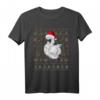 Ugly Christmas Seidenhuhn T-Shirt - Lustiges Weihnachtsgeschenk für Hühnerliebhaber, Züchter & Seidenhühner Fans