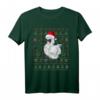 Ugly Christmas Seidenhuhn T-Shirt - Lustiges Weihnachtsgeschenk für Hühnerliebhaber, Züchter & Seidenhühner Fans