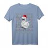 Ugly Christmas Seidenhuhn T-Shirt - Lustiges Weihnachtsgeschenk für Hühnerliebhaber, Züchter & Seidenhühner Fans