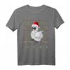 Ugly Christmas Seidenhuhn T-Shirt - Lustiges Weihnachtsgeschenk für Hühnerliebhaber, Züchter & Seidenhühner Fans