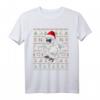 Ugly Christmas Seidenhuhn T-Shirt - Lustiges Weihnachtsgeschenk für Hühnerliebhaber, Züchter & Seidenhühner Fans