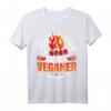Lustiges Grill Spruch T-Shirt: Wenn kein Fleisch mehr gibt, esse ich Veganer – Für Fleischliebhaber und Grillmeister