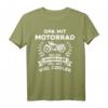Lustiges Opa mit Motorrad T-Shirt - Cooles Geschenk für Großväter zu Weihnachten & Geburtstag, Biker Hobby Geschenk