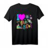 Ich liebe die 80er Jahre Shirt - Lustiges Retro T-Shirt für Partys, Karneval & Fastnacht, perfekte Geschenkidee für Fans der 80er