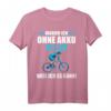 Warum Ich Ohne Akku Fahre Weil Ich Es Kann - Lustiges Fahrrad T-Shirt für Radfahrer, Biker & Radsportliebhaber als Geschenkidee