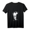 Damen Mustafa Kemal Atatürk T-Shirt - Vater der Türkei Portrait V-Ausschnitt, Patriotisches Shirt für Geschichts- und Türkei-Liebhaber