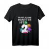 Kinder Kleines Monster T-Shirt zum 2. Geburtstag – Lustiges Geschenk für Jungen und Mädchen, Monster Kostüm für Kindergeburtstag und Kindergarten