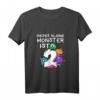 Kinder Kleines Monster T-Shirt zum 2. Geburtstag – Lustiges Geschenk für Jungen und Mädchen, Monster Kostüm für Kindergeburtstag und Kindergarten