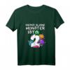 Kinder Kleines Monster T-Shirt zum 2. Geburtstag – Lustiges Geschenk für Jungen und Mädchen, Monster Kostüm für Kindergeburtstag und Kindergarten