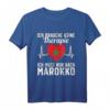 Marokkanische Flagge T-Shirt | Marokko Urlaub & Fan Geschenk für Männer, Frauen & Kinder