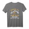 Warum Ich Ohne Akku Fahre Weil Ich Es Kann Fahrrad Radsport T-Shirt – Lustiges Geschenk für Radfahrer, Mountainbiker und Rennradfahrer