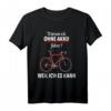 Warum ich ohne Akku fahre weil ich es kann Mountain Bike T-Shirt – Lustige Fahrradbekleidung für Radfahrer & Mountainbiker