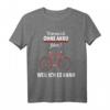 Warum ich ohne Akku fahre weil ich es kann Mountain Bike T-Shirt – Lustige Fahrradbekleidung für Radfahrer & Mountainbiker