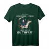 Lustiges T-Shirt mit Spruch: Bitte Lass Hirn Regnen Oder Steine - Humorvolles Geburtstagsgeschenk für Ironiefans