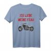 Ich Liebe Es Wenn Meine Frau Mich Motorrad Fahren Lässt T-Shirt - Lustiges Motorrad Spruch T-Shirt für Ehemann, Papa & Opa
