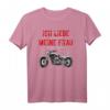 Ich Liebe Es Wenn Meine Frau Mich Motorrad Fahren Lässt T-Shirt - Lustiges Motorrad Spruch T-Shirt für Ehemann, Papa & Opa