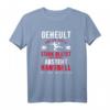 Handball Geheult Wird Erst Wenn Es Stark Blutet Ballsport T-Shirt – Perfektes Geschenk für Handballer, Trainer & Fans zu Weihnachten, Geburtstag & Vatertag