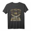 Lustiges Als Gott mich vor 66 Jahren schuf Geburtstag T-Shirt - Perfektes Geschenk zum 66. Geburtstag für Männer und Frauen
